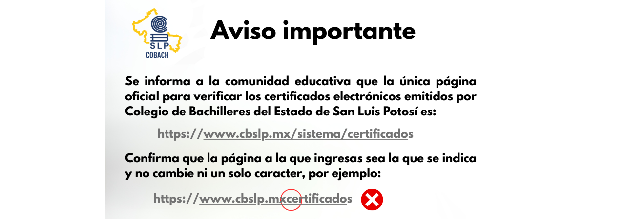 Aviso Importante